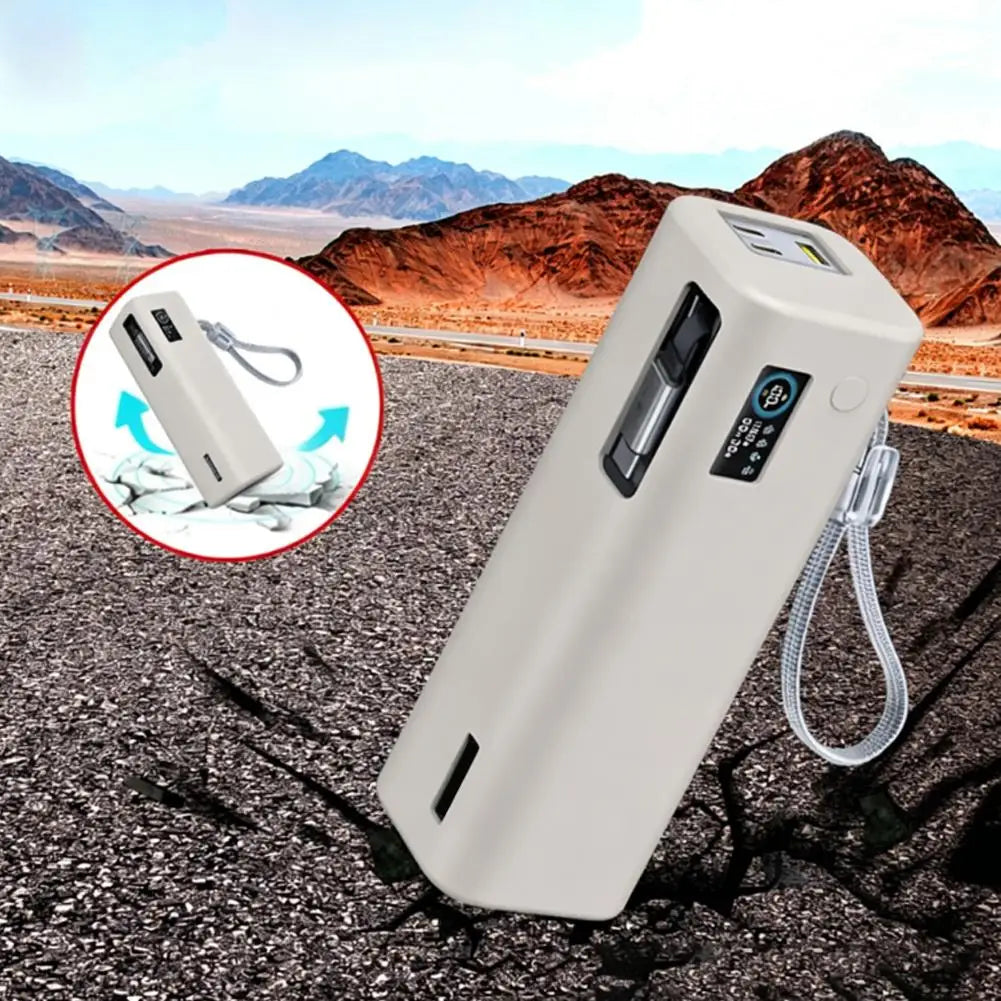 protector de silicona para power bank Baseus 25000mAh Power Bank Silicon Case Bag Anti-collision Anti-touch 360° All-round Protection Sleeve Carrying Travel Case