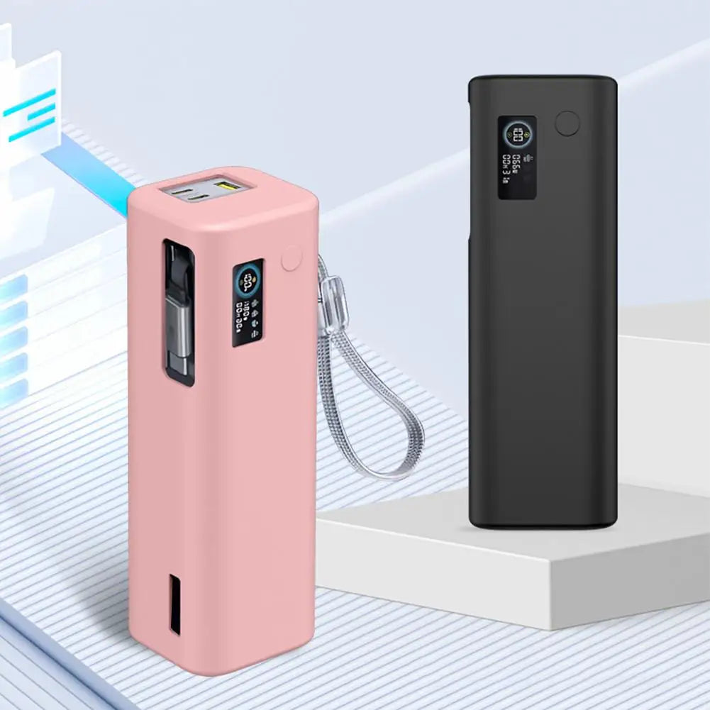 silicone protector for Baseus 25000mAh Power Bank Power Bank Silicone Case Bag Anti-collision Anti-touch 360° All-round Protection Sleeve Carrying Travel Case